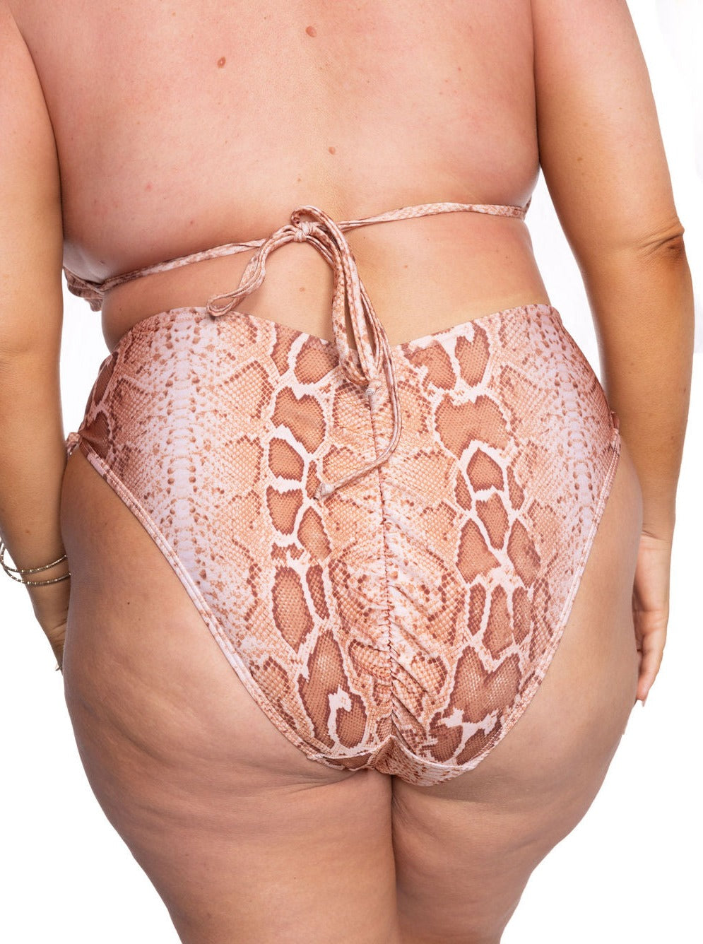 OG Snake Side Tie Bikini Bottom final sale