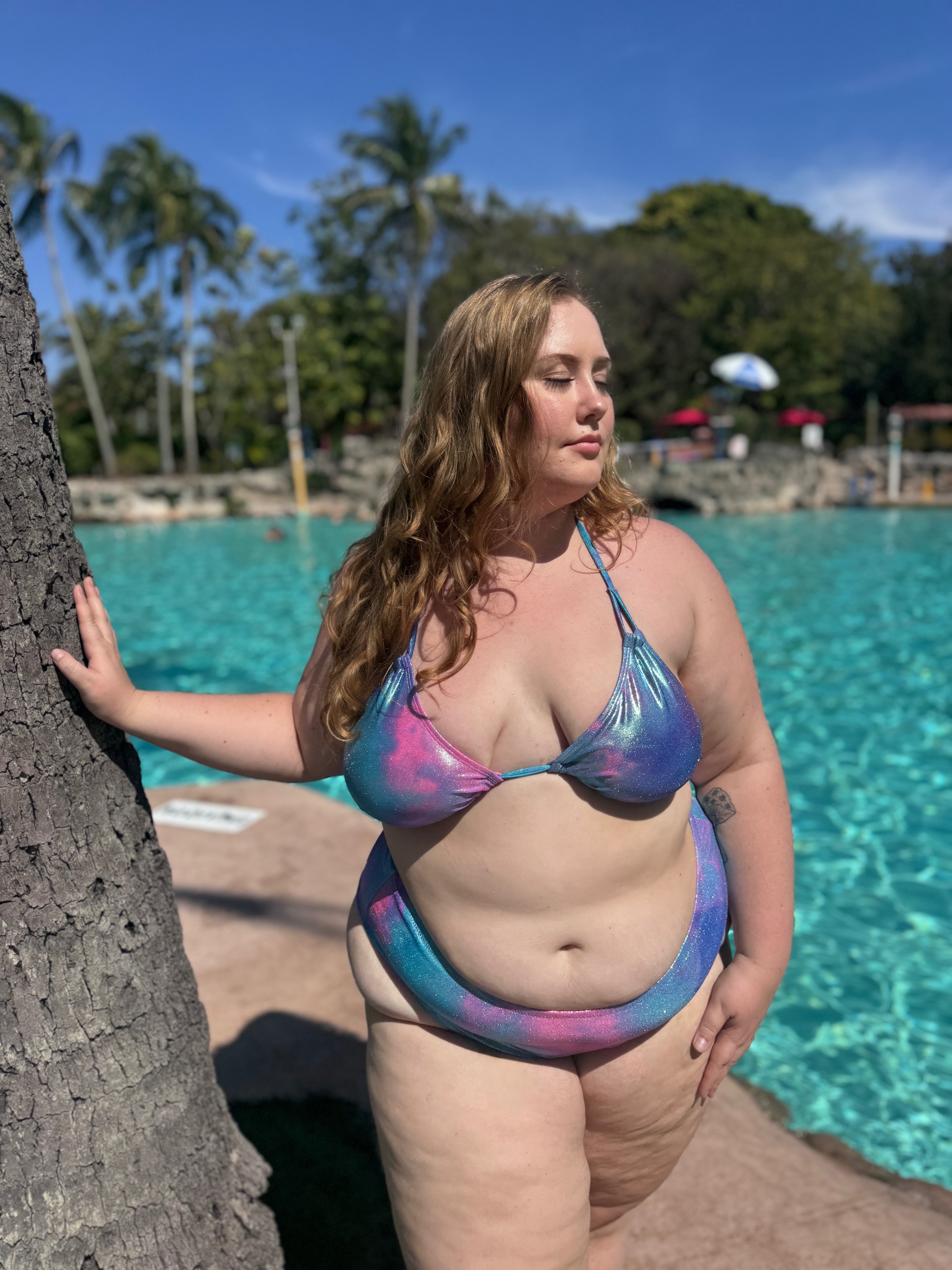 Ocean Ombre French Cut Bottom