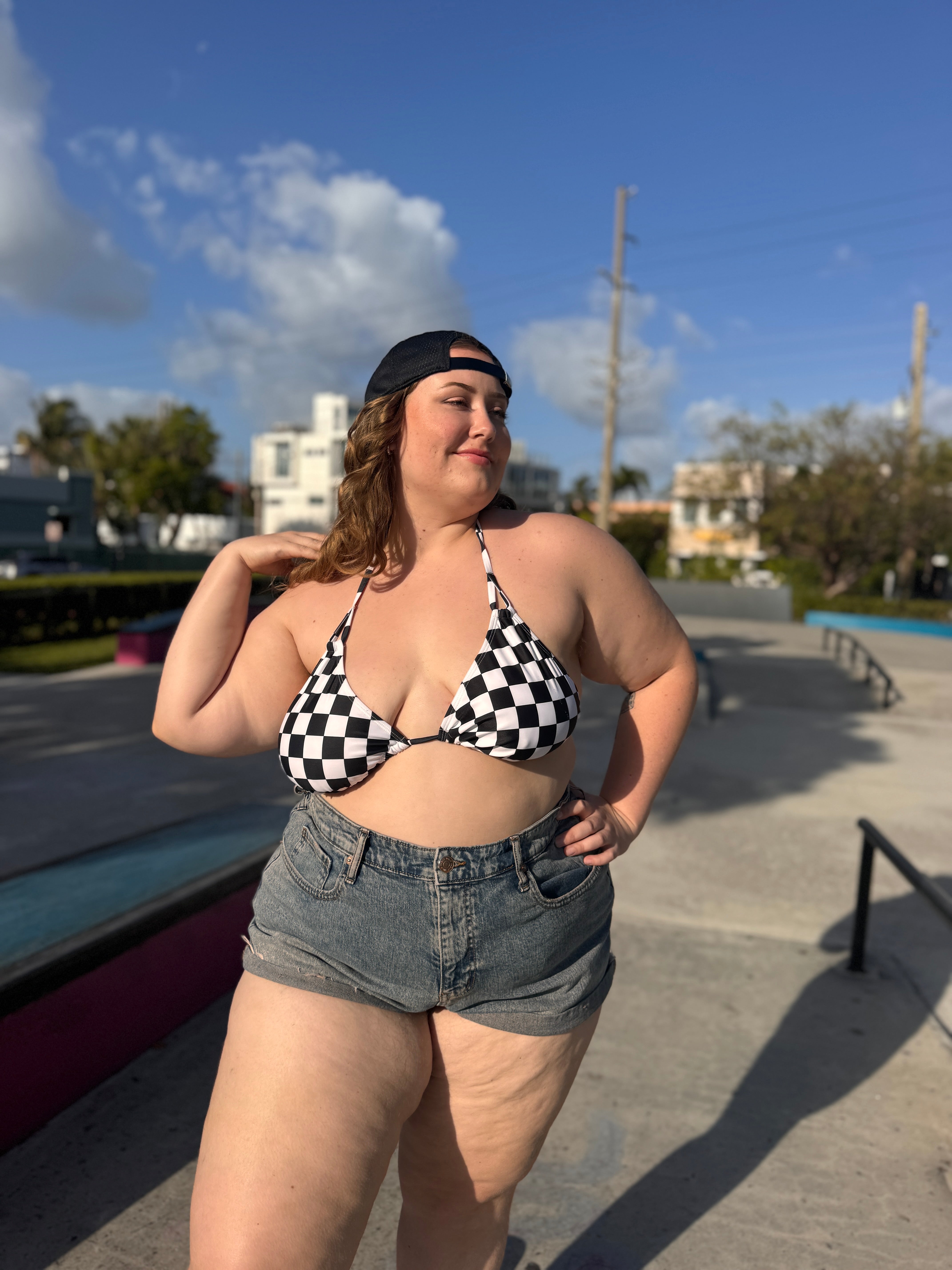 Skate Park Triangle Bikini Top