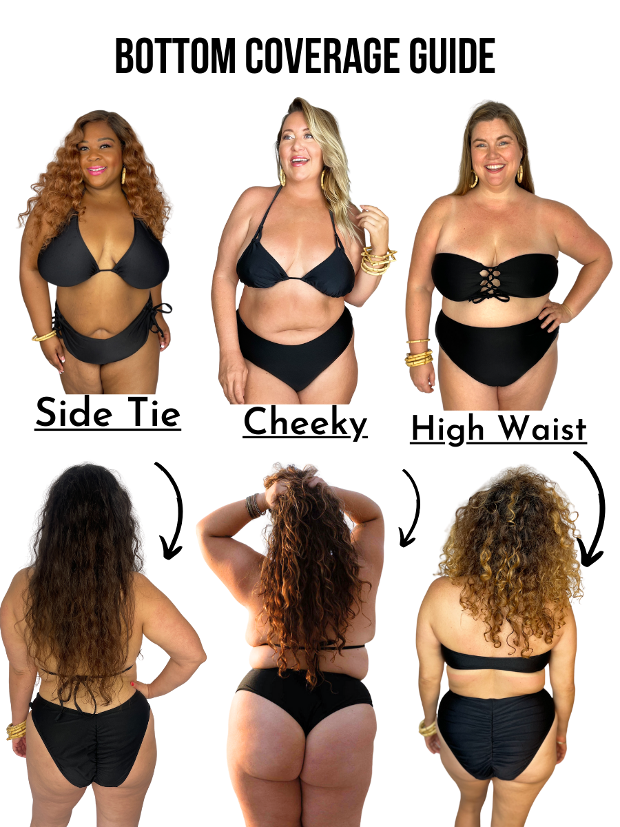 Classic Black High Waist Cheeky