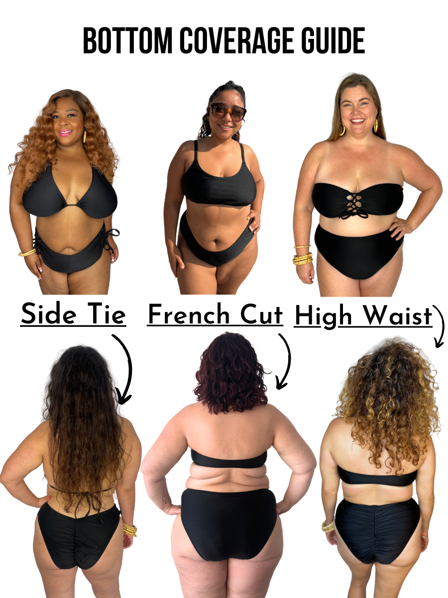 Classic Black French Cut Bottom