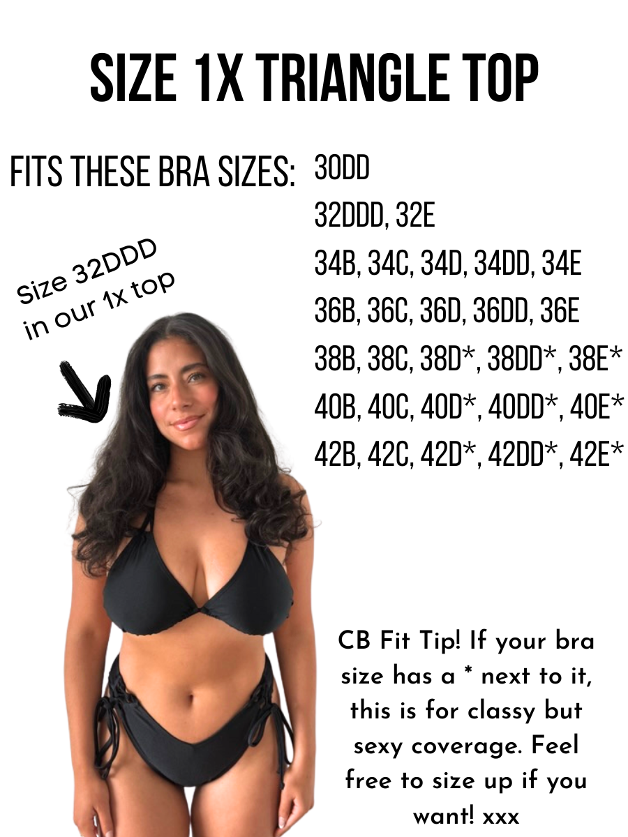 Lux Leopard Triangle Top