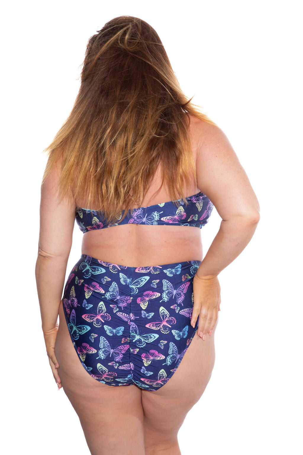 Butterfly High Waist Bikini Bottom final sale