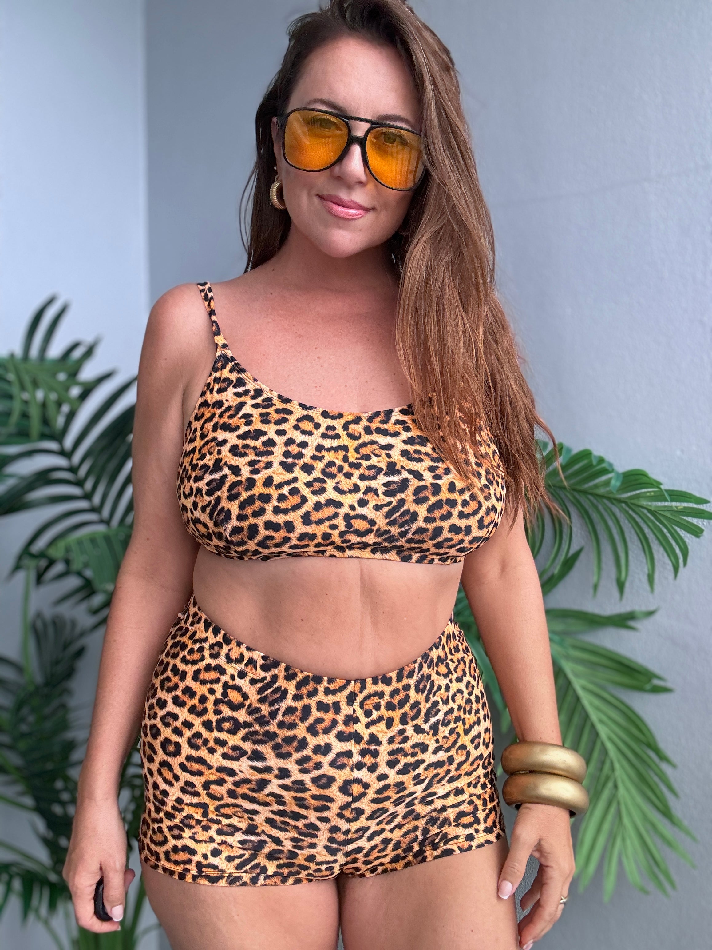 Feisty Feline Scoop Top