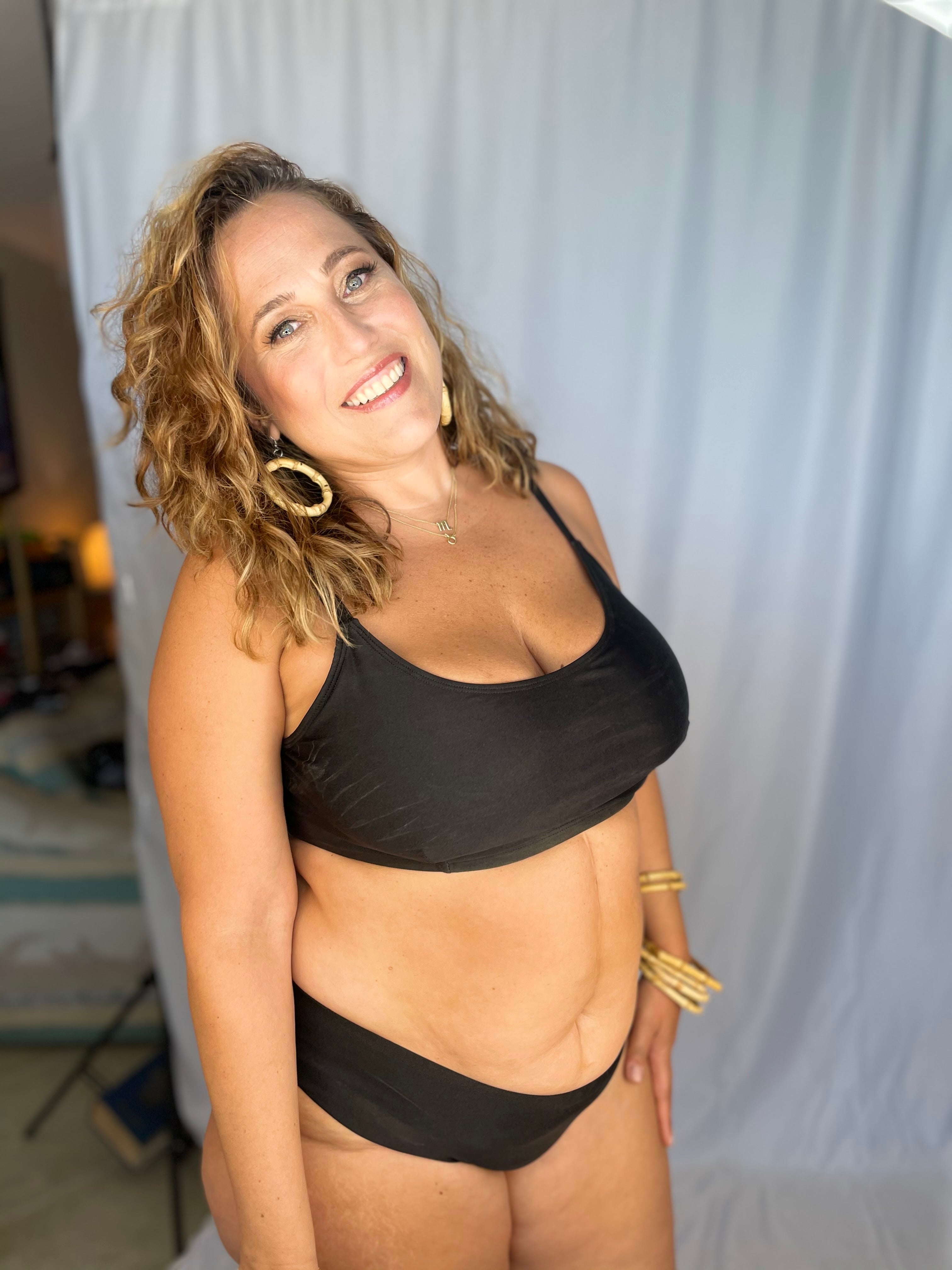 Classic Black Reversible Cheeky Bikini Bottom