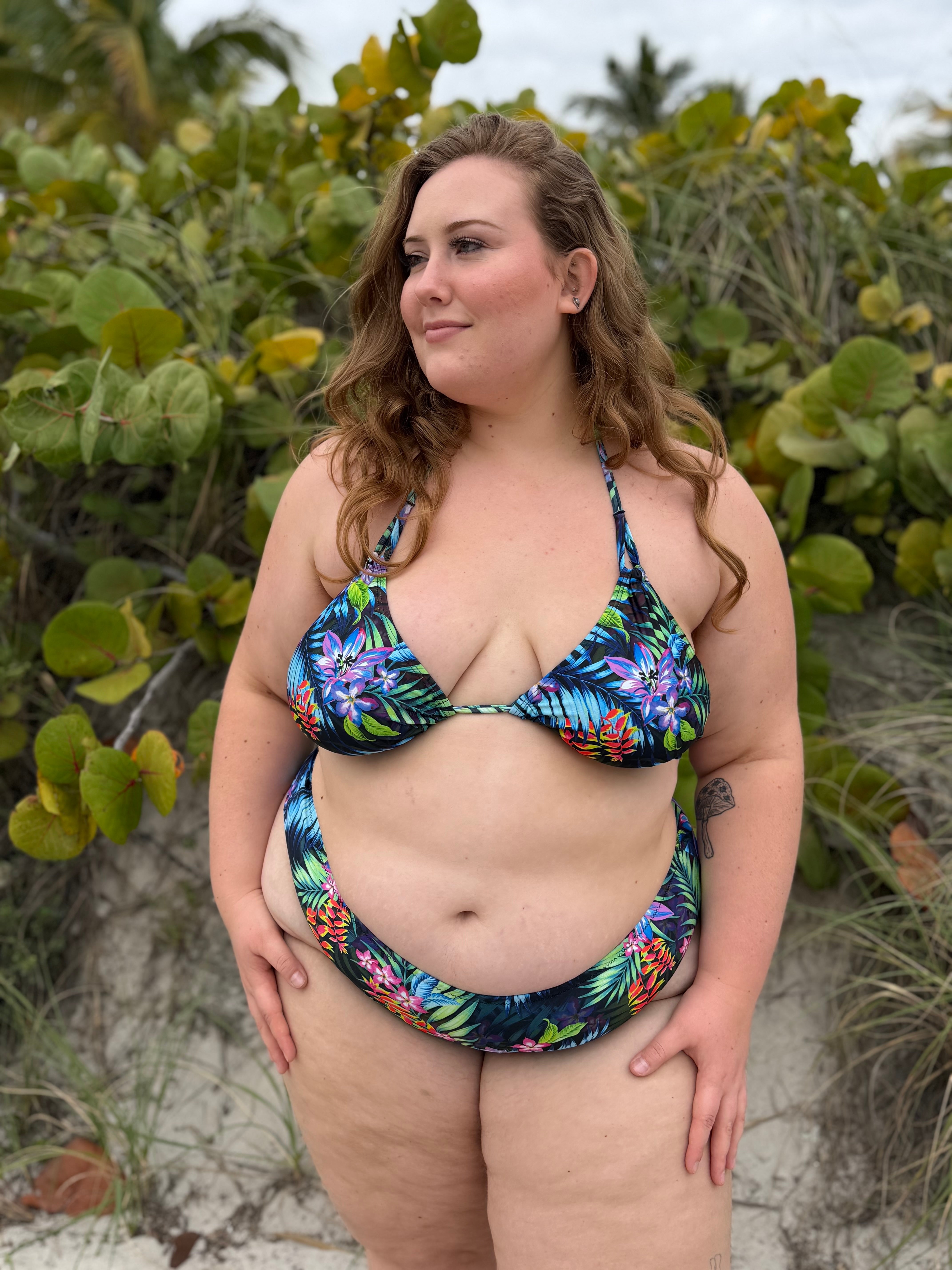 Hot Tropics Triangle Top