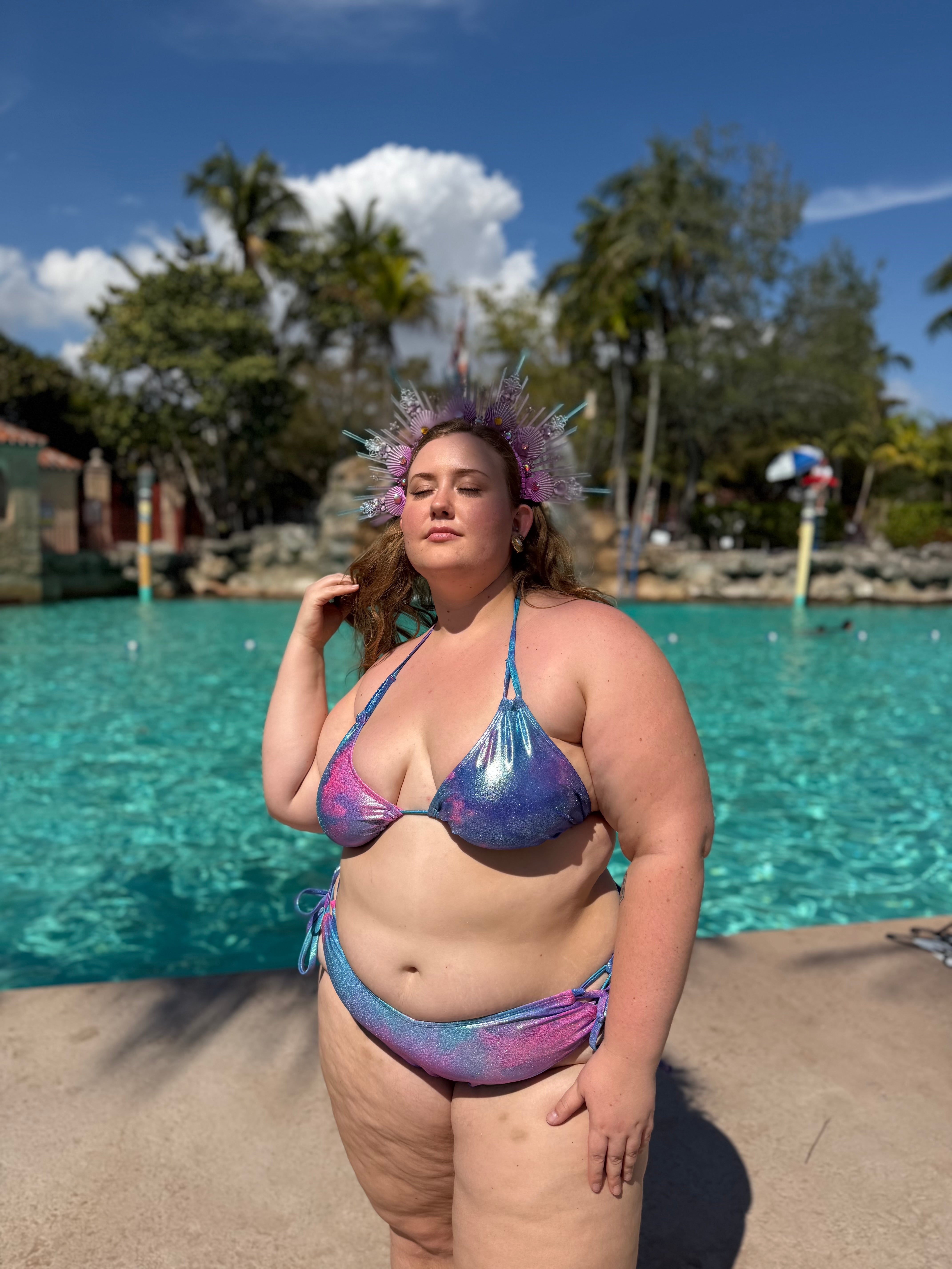 Ocean Ombre Triangle Top