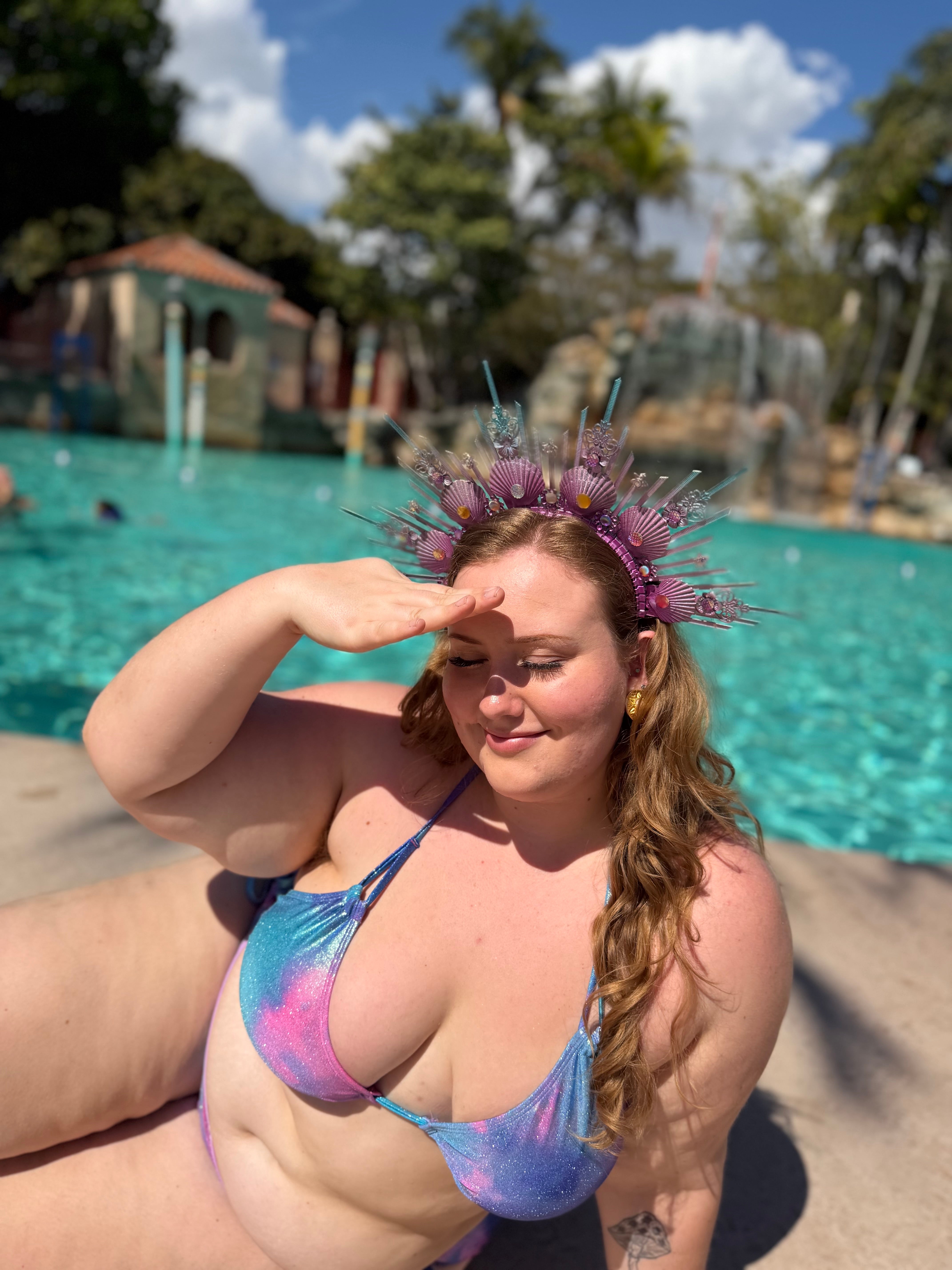 Ocean Ombre Triangle Top