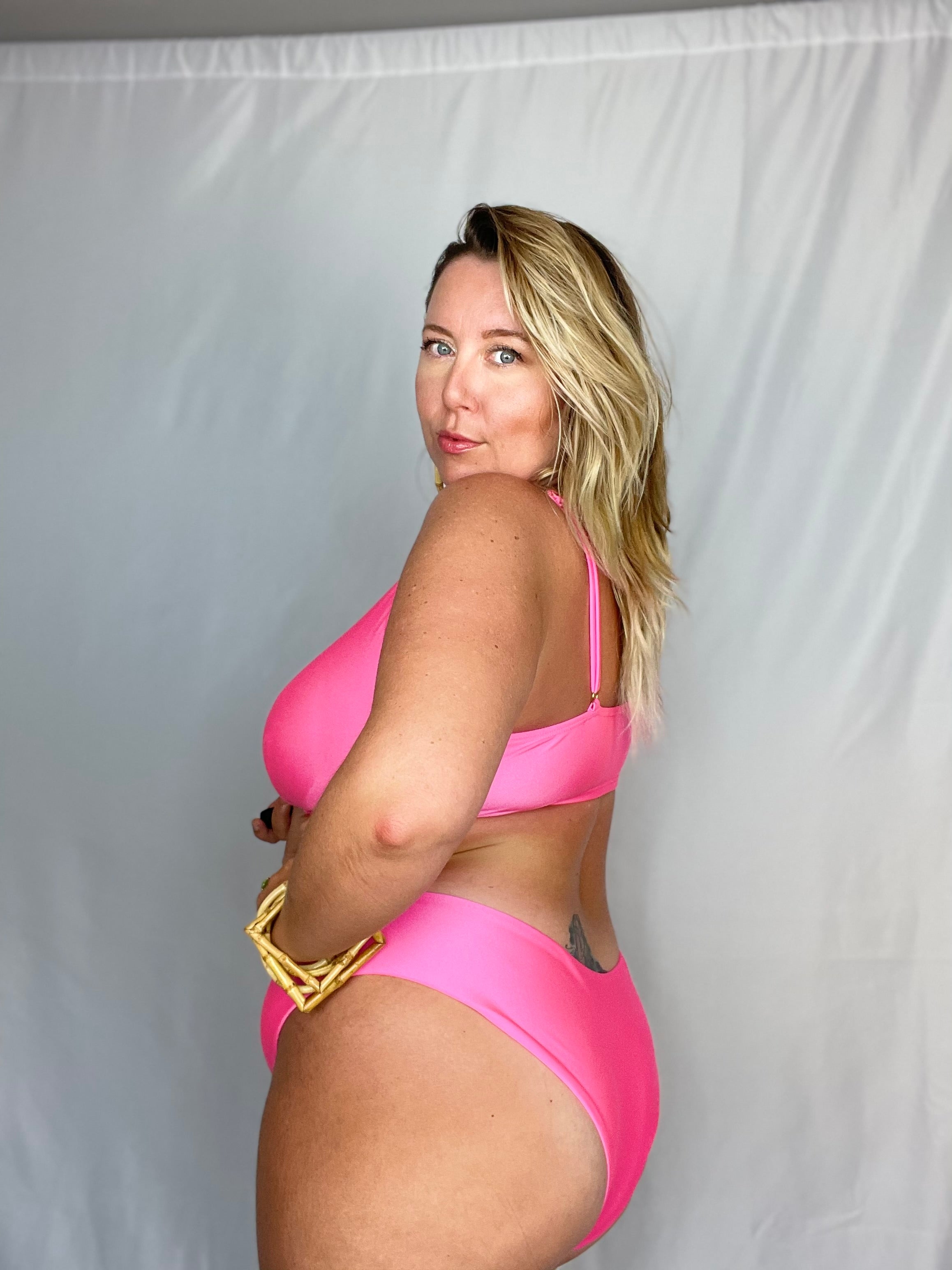 Bubblegum Pink Cheeky Bottom final sale