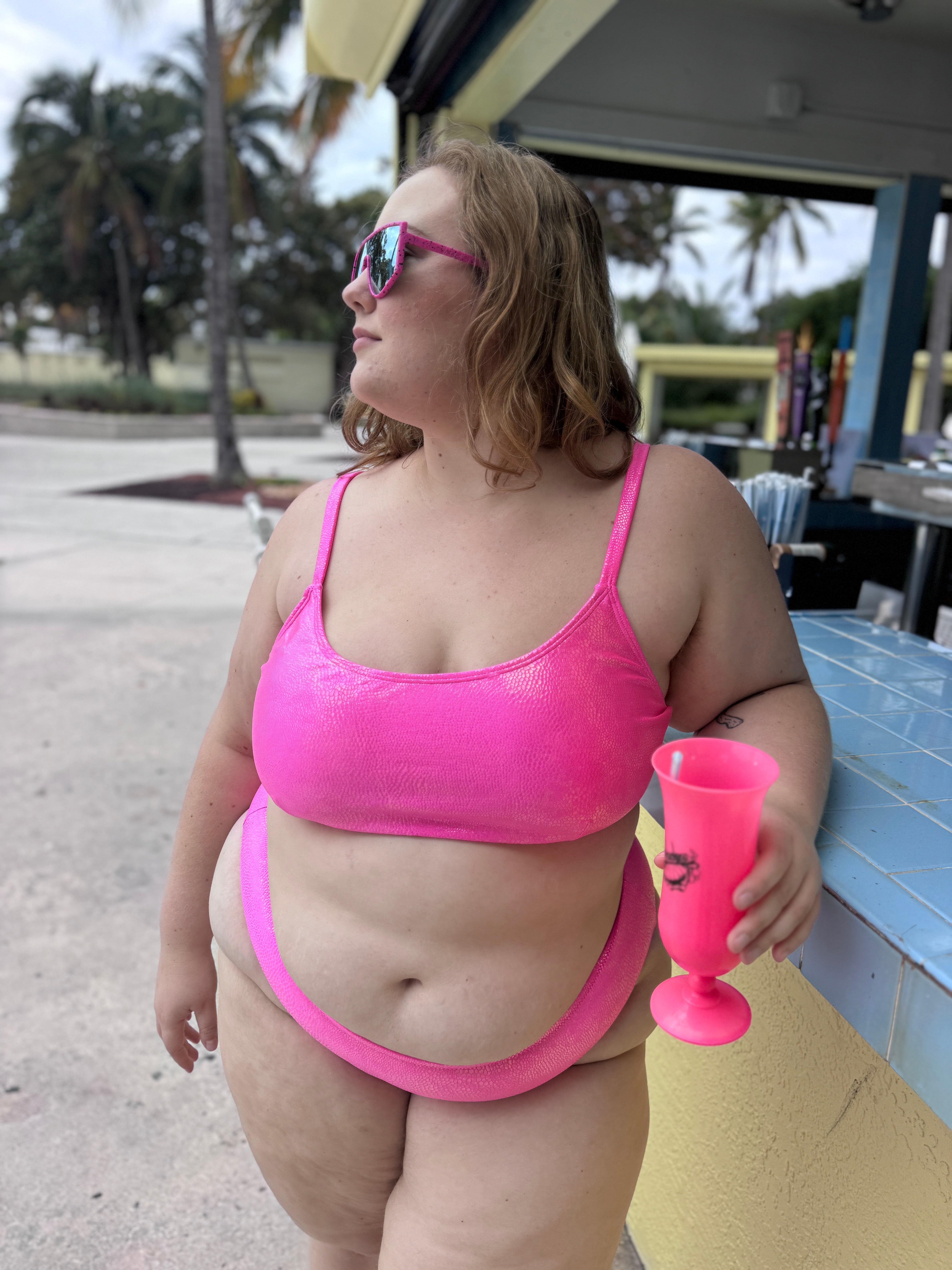 Pink Margarita French Cut Bottom