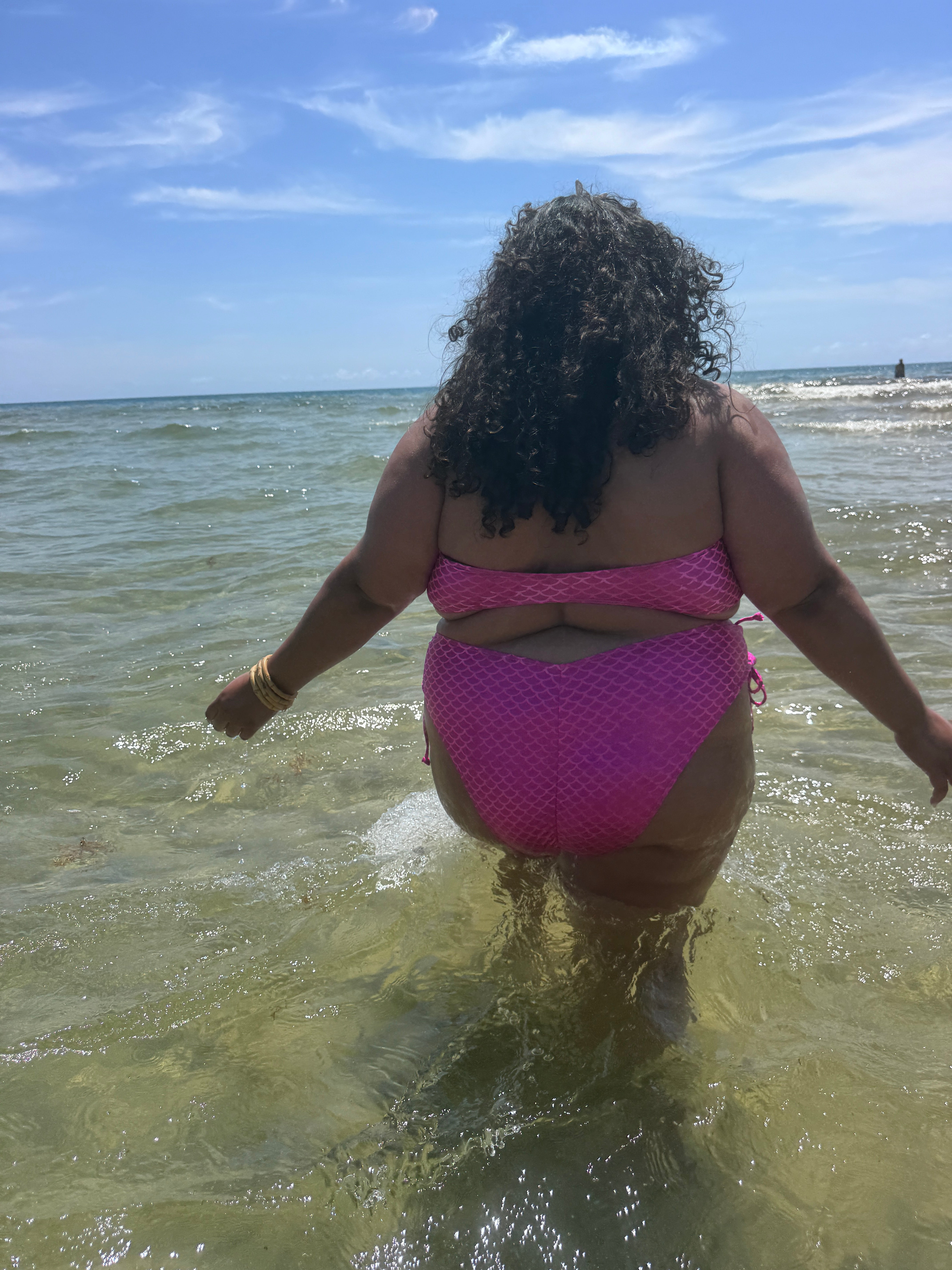 Magenta Mermaid Bandeau