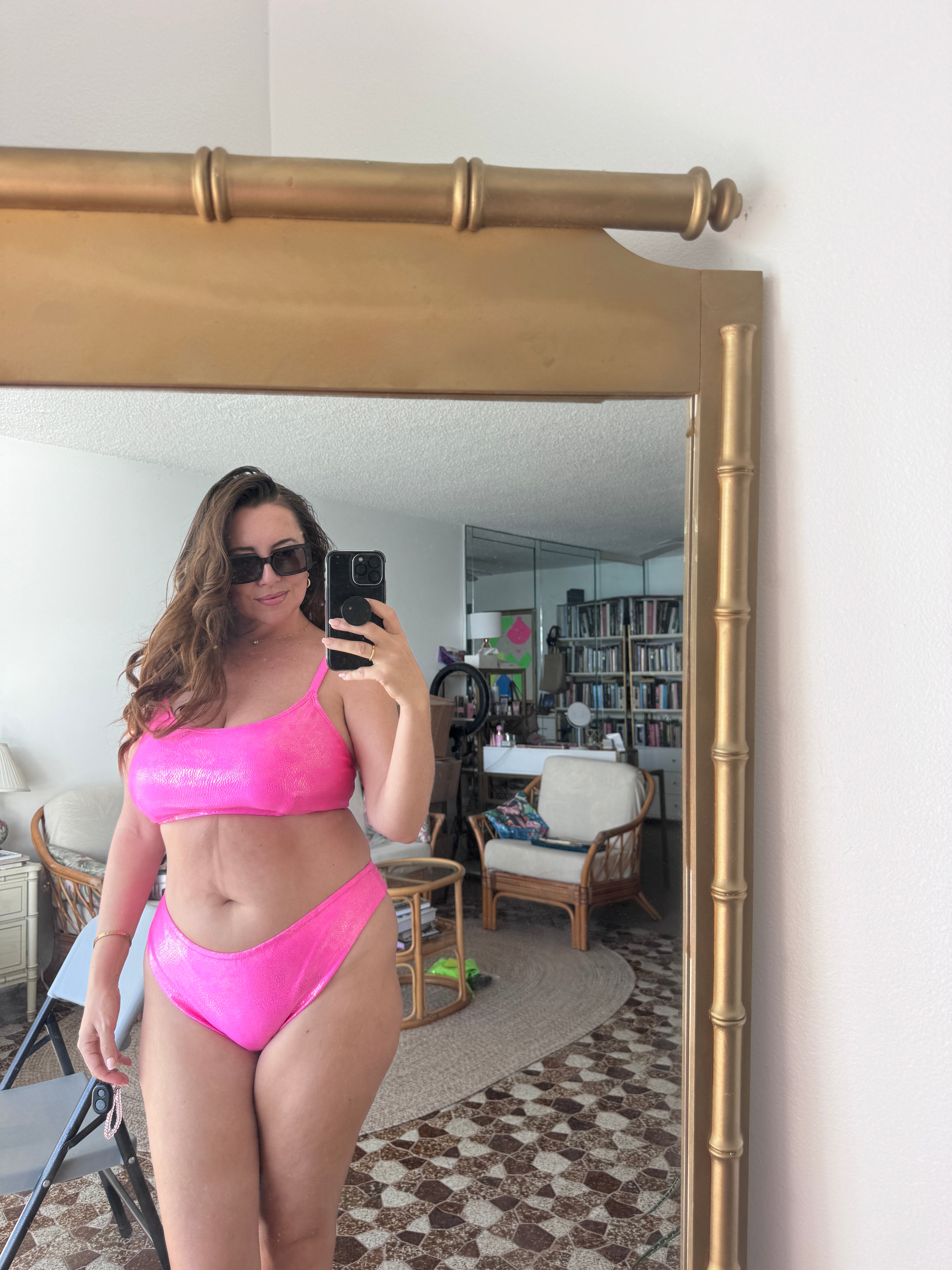 Pink Margarita Scoop Top