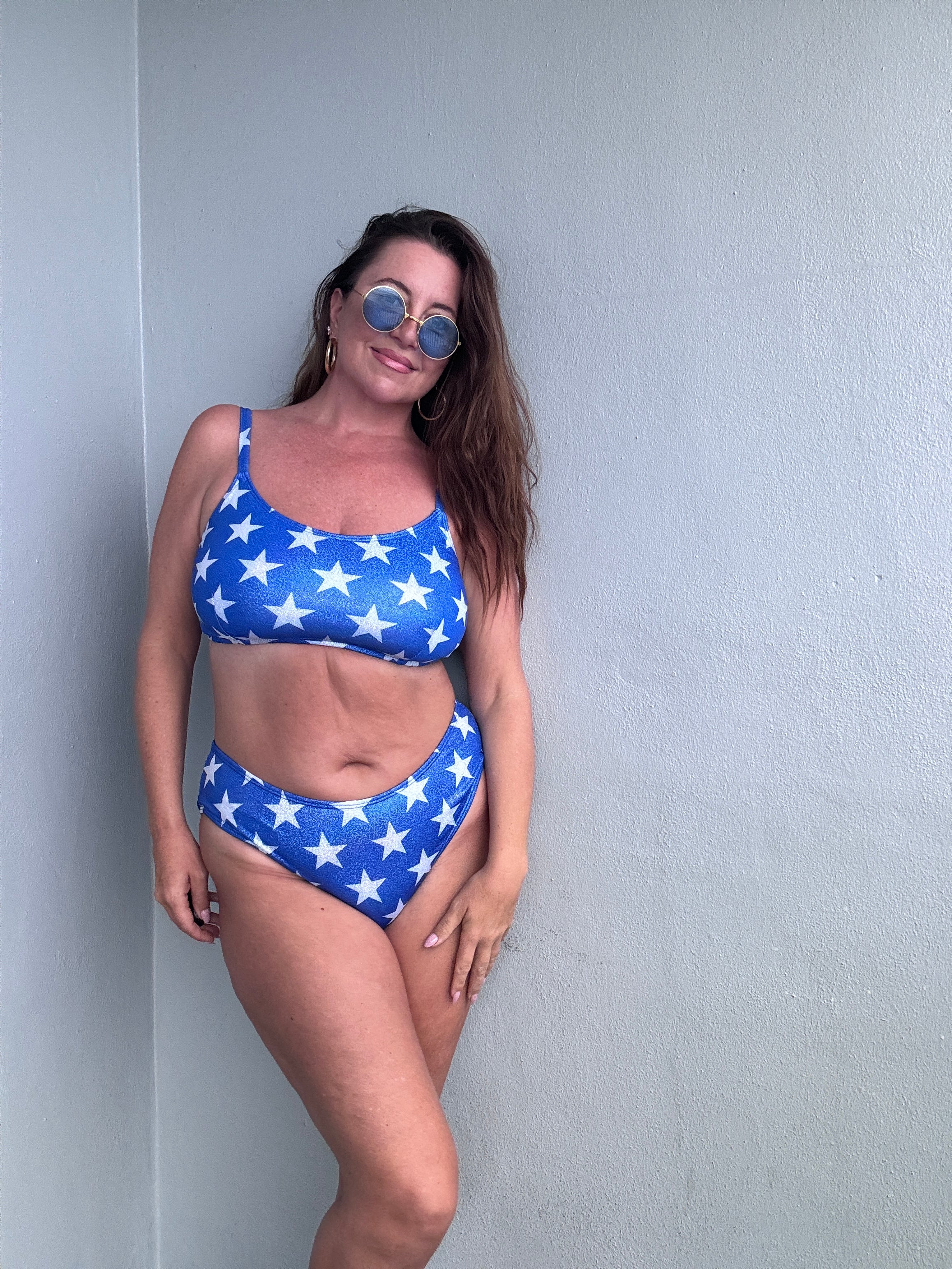 Stars & Sparkles Scoop Bikini Top