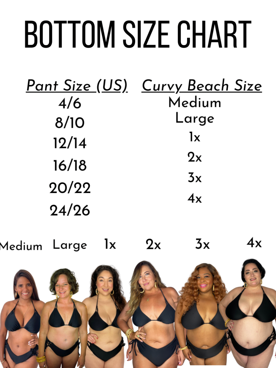 Metallic Rose Gold High Waist Bottom final sale