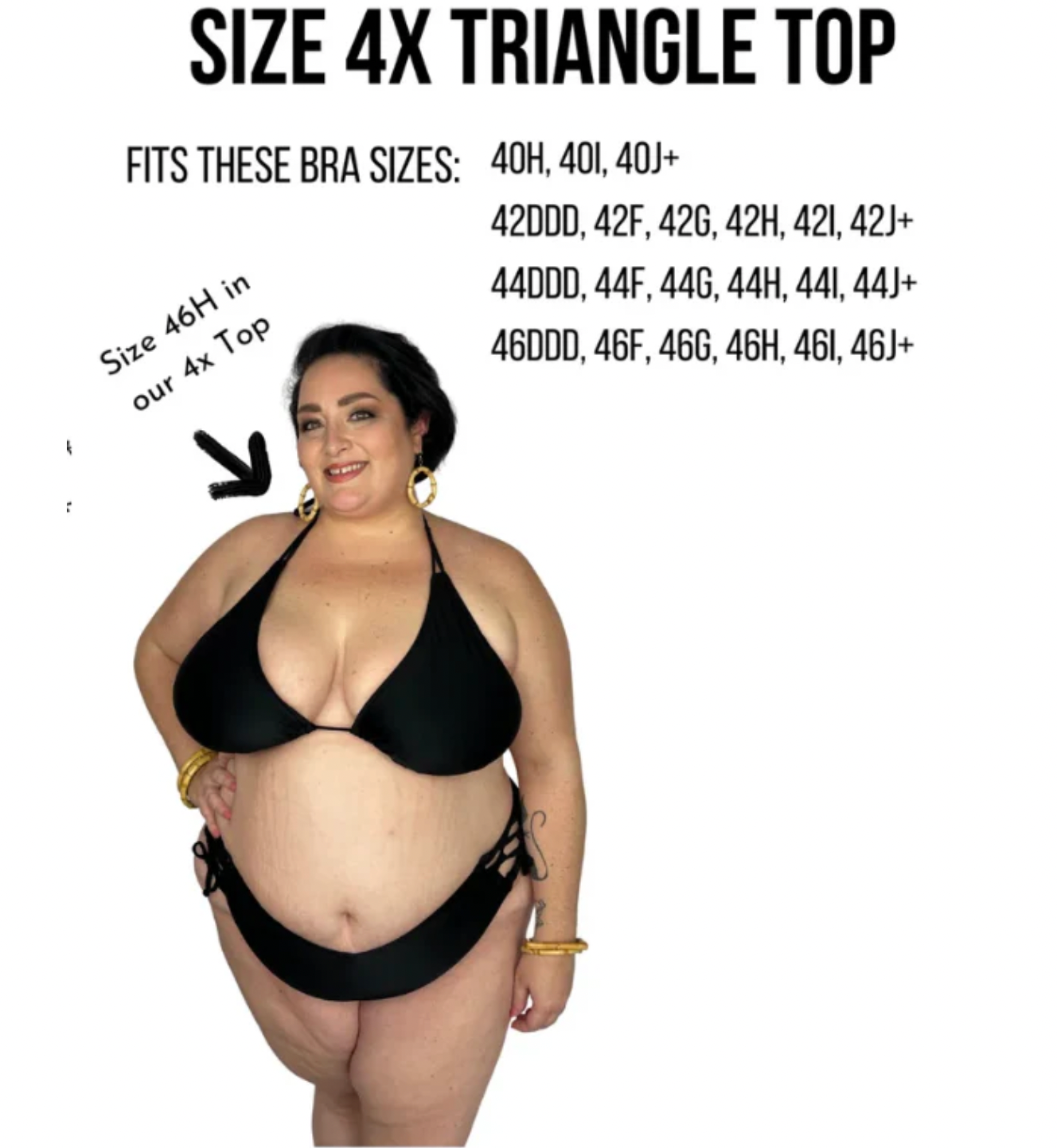 Olive Green Rib Triangle Top final sale