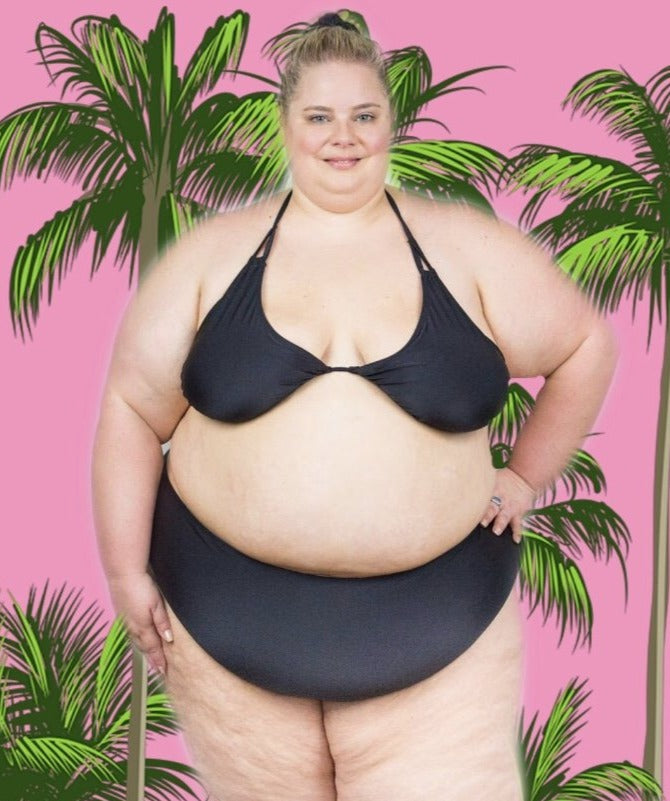 Classic Black High Waist Bottom